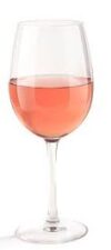 Glass of Rose Wine